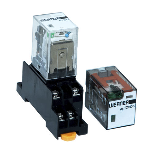 Relais électromécanique DC - 21 series - Werner Electric GmbH - AC / 2NO/NF / 3NO/NF