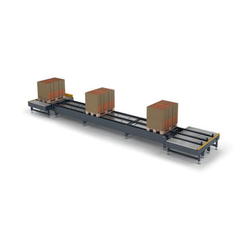 Convoyeur à rouleaux - INNOVA MAQUINARIA INDUSTRIAL - en L / de transfert / pour palettes