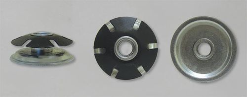 Insert fileté - SW-1300xx series - S&W Manufacturing - en acier zingué / rond / pour montage en extrémité de tube