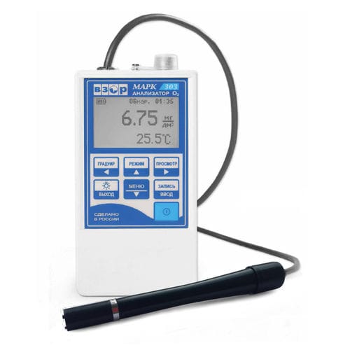 Analyseur d'oxygène - MARK-303М - VZOR - d'air / d'eau / de concentration