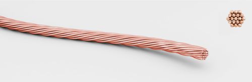 Fil électrique isolé - 40001410 - MediKabel GmbH - en cuivre / en PVC / monoconducteur