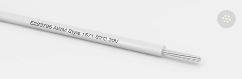Fil monoconducteur isolé - Style 1571 - MediKabel GmbH - en cuivre / en PVC / monoconducteur