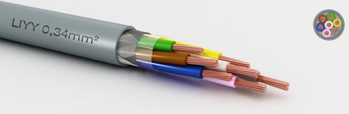 Câble électrique d'alimentation - 701340211 - MediKabel GmbH - DIN / isolé / multibrin