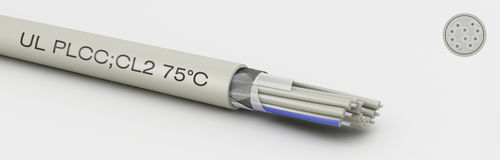 Câble électrique d'alimentation - UL PLCC;CL2 AWG 28 - MediKabel GmbH - isolé / rond / plat