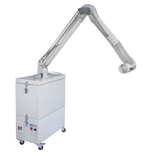 Collecteur de brouillard d'aérosol - MU series - Airbravo Srl - avec bras d'aspiration / pour applications dentaires