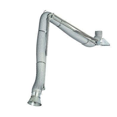 Bras d'aspiration fixe - EH series - Airbravo Srl - flexible / pour poussière / d'aspiration