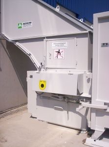 Compacteur de déchets stationnaire - AVERMANN Maschinenfabrik GmbH & Co. KG - à vis