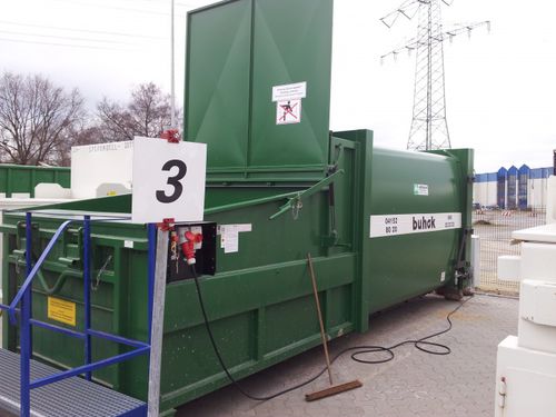 Compacteur de déchets pour plastique - Plug and press - AVERMANN Maschinenfabrik GmbH & Co. KG - monobloc