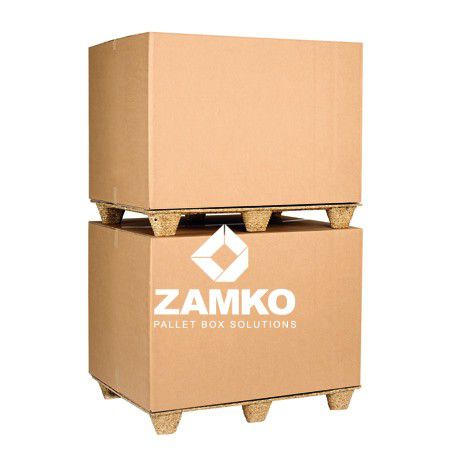 Caisse-palette en carton - KAN.e80 - ZAMKO - de transport / légère / à usage unique