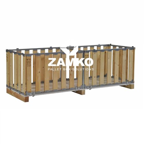 Caisse-palette en bois - MPB.g80 - ZAMKO - de stockage / de transport / gerbable
