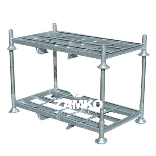 Caisse-palette en acier - SMN.r01 - ZAMKO - empilable / réutilisable