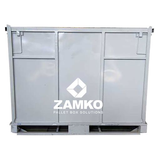 Caisse-palette en acier - SIN.e75 - ZAMKO - réutilisable