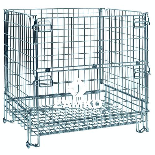 Caisse-palette grillagée - SPN.b80.F - ZAMKO - réutilisable