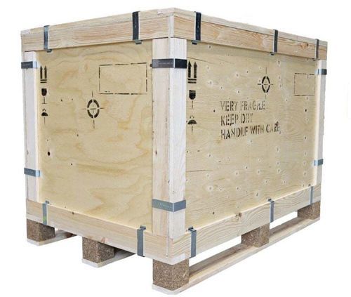 Caisse en contreplaqué - HC1210 - ZAMKO - pour palettes / pliable / avec couvercle