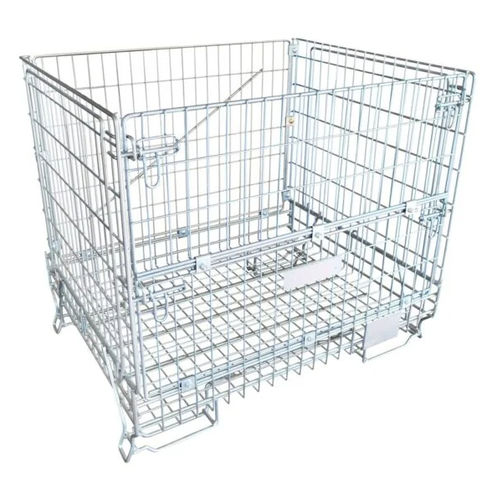 Caisse-palette grillagée - S1209.1018.W - ZAMKO - de transport / de manutention / de stockage