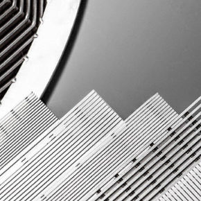 Grille à fissure métallique cintrée - Pro-SLOT® - Progress Eco - plate