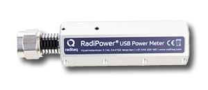 Appareil de mesure de puissance RF - 6 GHz -RadiPower (RPR2006C) - Raditeq B.V. - USB