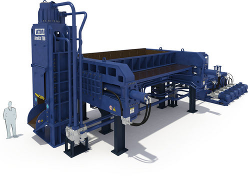 Cisaille hydraulique - ArnoCut series - ATM Recyclingsystems GmbH - pour ferraille / guillotine