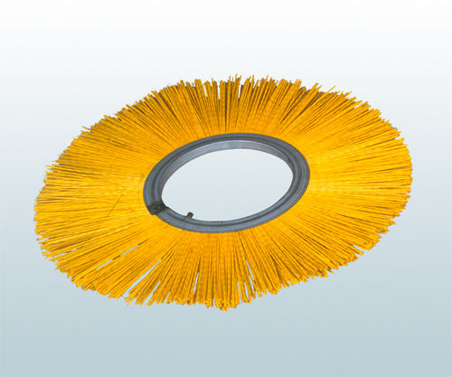 Brosse disque - YILMAZ FIRCA SAN. - de nettoyage / métallique / pour balayeuse