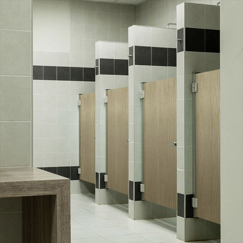 Cabine de douche sur pied - HPL - GEKIPS