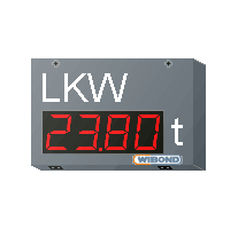 Afficheur à LED - WIBOND Informationssysteme GmbH - numérique / à 4 chiffres / RS-232