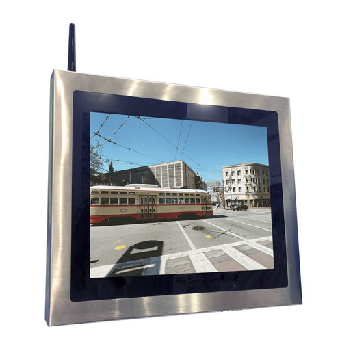 Panel PC LCD - 19" Stainless steel Panel PC - LEX COMPUTECH - 12" / Intel® Atom E3845 / Intel® Atom E3825