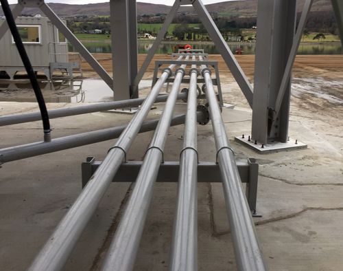 Tuyau rigide pneumatique - Macawber Engineering Inc. - en acier inoxydable / pour transport pneumatique / standard