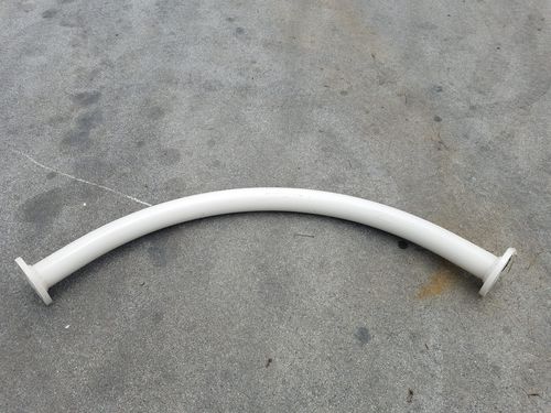 Coude de tuyauterie en acier inoxydable - Macawber Engineering Inc. - en aluminium / pour transport pneumatique / 90°
