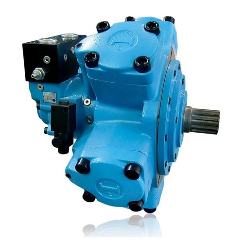 Moteur hydraulique à pistons radiaux - IAC Series - Italgroup S.r.l. - à double cylindrée / à deux vitesses