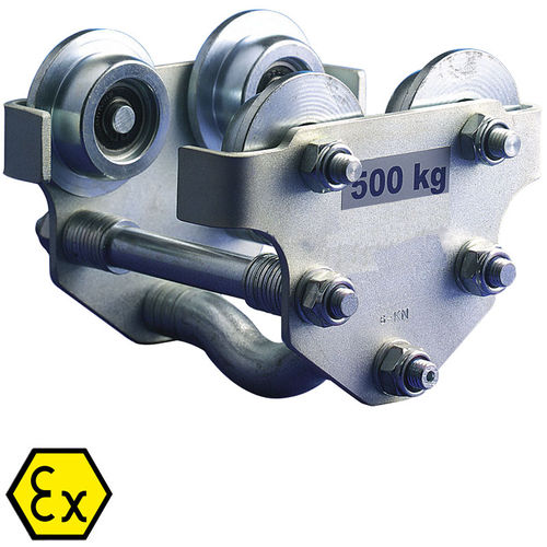 Chariot pour palan ATEX - HD3N - PLANETA-Hebetechnik GmbH - manuel