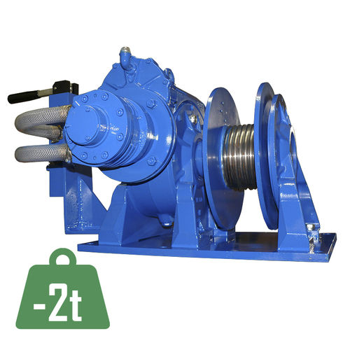 Treuil pneumatique - MC-L - PLANETA-Hebetechnik GmbH - compact / à vis sans fin / antidéflagrant