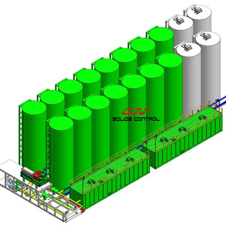 Réservoir pour boues - GN Solids Control - rectangulaire / vertical / horizontal