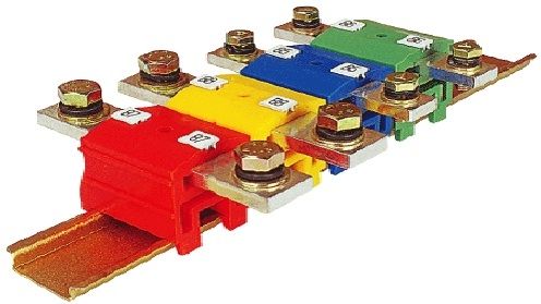 Bloc de jonction pour jeu de barres - Elmex Controls Pvt. Ltd. - à connexion à vis