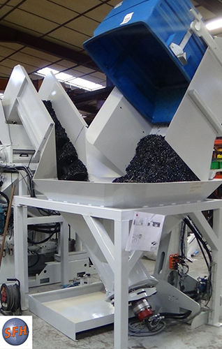 Retourneur de pile vibrante - SFH - à traction électrique