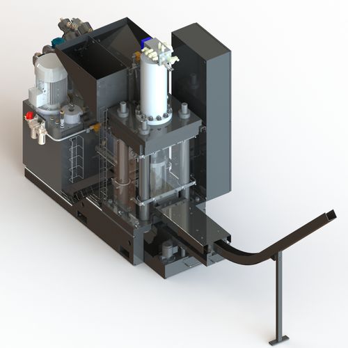 Presse à briqueter de copeaux - PM2 - SFH - pour briquettes cylindriques