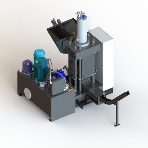 Compacteur de ferraille - PM3 - SFH - en métal / de copeaux / pour plastique