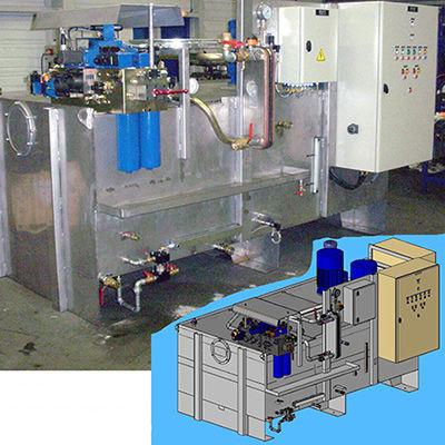 Groupe hydraulique électrique - SFH - à moteur thermique / à moteur pneumatique / à moteur hydraulique