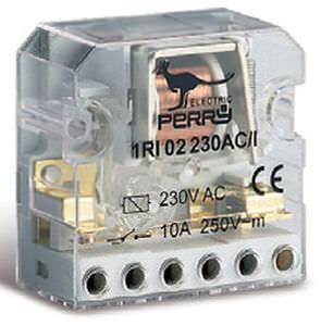 Relais électromécanique AC - PERRY ELECTRIC - à montage sur panneau / de puissance / séquentiel