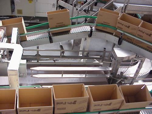 Convoyeur à chaînes - Jolly Flex - M.H. Material Handling S.p.A - horizontal / de transport / modulaire