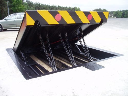 Borne escamotable hydraulique - PAS68 | RB880CR - Avon Barrier - road-blocker