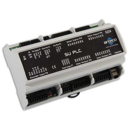 Automate programmable sur rail DIN - SU-PLC - Arteco Motion Tech - à entrées numériques / sorties numériques / avec E/S intégrée