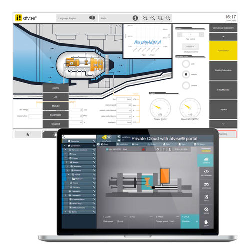 Logiciel de développement - atvise  - 4neXt - de gestion / d'interface / de visualisation