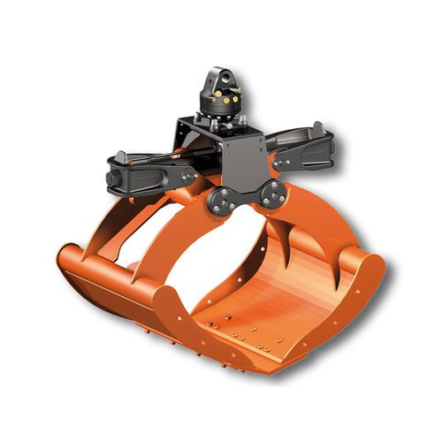 Benne preneuse hydraulique - KM 60xU HPX series - KINSHOFER - pour matériau en vrac