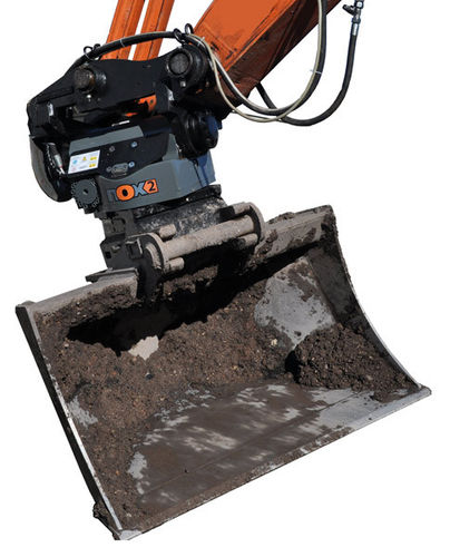 Système attache outil articulé pour excavatrice - TR18NOX - KINSHOFER
