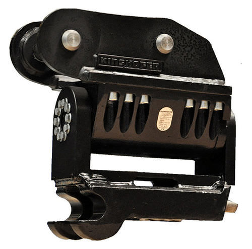 Système attache outil articulé pour excavatrice - TC05 - KINSHOFER