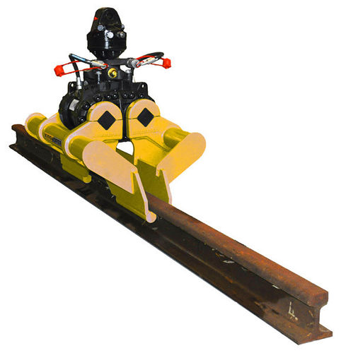 Grappin de levage de charge de regroupement - KM 632HPX Rail - KINSHOFER - rotatif / pour excavatrice