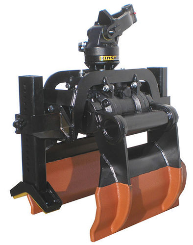 Grappin de regroupement - KM 930HPX - KINSHOFER - hydraulique / pour tuyaux / pour excavatrice