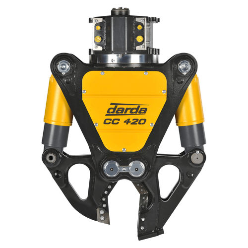 Cisaille de démolition hydraulique - CC420 S - Darda GmbH - rotative / pour engin de chantier / pour acier