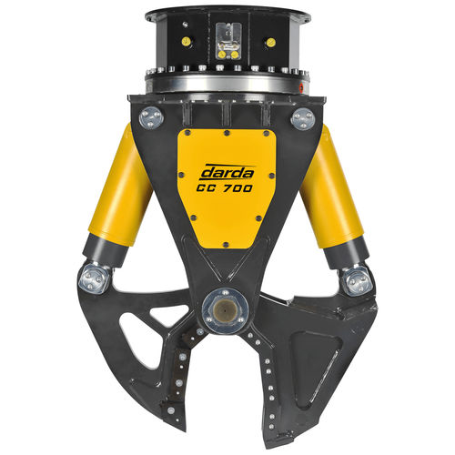Cisaille de démolition hydraulique - CC700 S - Darda GmbH - rotative / pour engin de chantier / contrôlée