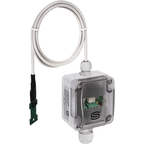 Hygrostat de condensation - KW-W-extern - S+S Regeltechnik - avec capteur externe / à montage sur tuyau / en saillie
